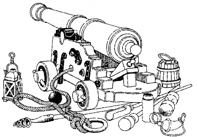 Чертежи корабельной пушки