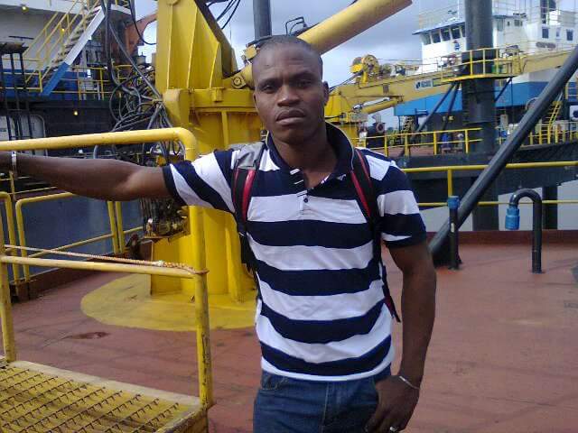 Am an able seaman and offshore crane operator, am a God fearing Christian from Nigeria.