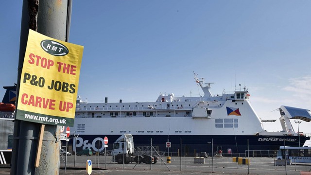 P&O Ferries: Порт Дувра отказал ITF инстпекторам