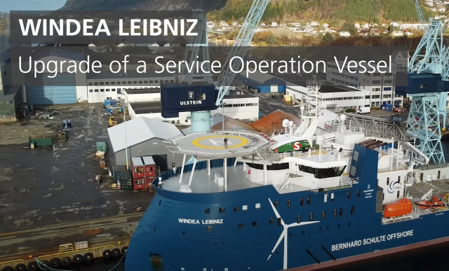 Судно «Windea Leibniz» компании Bernhard Schulte Shipmanagement готово к развитию ветроэнегнетики